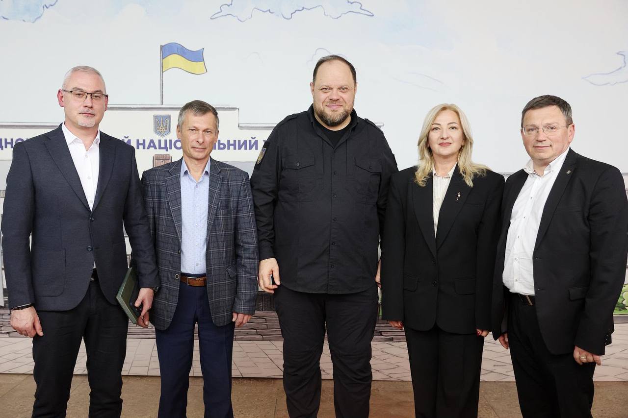 Rektory Ternopilskykh ZVO iz Spikerom VRU